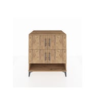 Kronos Şifonyer 4 Raflı 4 Kapaklı 88x59x96 Çam-Çam