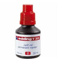 EDDING PERMANENT KALEM MÜREKKEBİ 30 ML E-T25 KIRMIZI Ücretsiz Kar