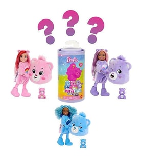 Barbie Cutie Reveal Sevimli Ayıcıklar Chelsea Küçük Bebekler ve Aksesuarları JGH75