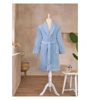 Özdilek Battal Boy Tek Bornoz Şalyaka-Classic Mavi (3XL Beden) Yeni