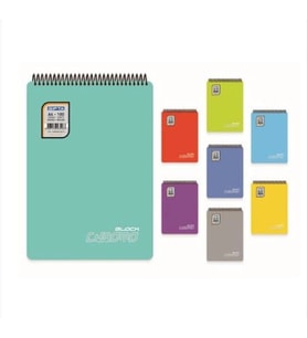 GIPTA BLOCK ÜSTTEN SPİRALLİ PP. KAPAK A4 80YP. KARELİ DEFTER - 3336