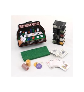200 Chip Texas Hold'em Poker Set