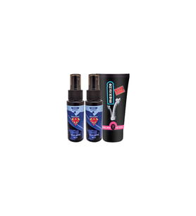 Süper Bonie 2 Tane Machoman 60 ml Erkek Zaman Spreyi + Maxi Size Erkek Özel Yeri Boyutlandırıcı Krem