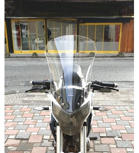 MOTOCAM Mondial 180 Z One S Ön Cam 58cm 2014-2022 Model Şeffaf Renkli