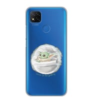 Xiaomi Redmi 9C / 10A Uyumlu Yoda Tasarımlı Şeffaf Telefon Kılıfı