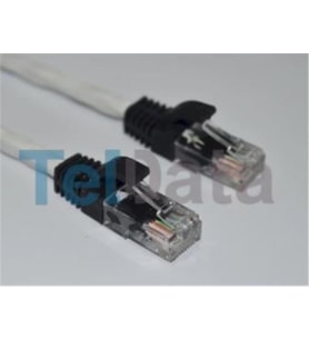Teldata TLD-200B Cat6 2MT Beyaz Utp Patch Kablo
