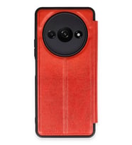 Redmi A3 4G Kılıf Flip Cover - Kırmızı