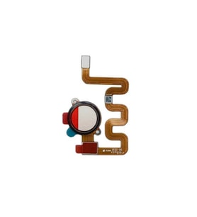 Mi A2 Lite Uyumlu Home Parmak Okuyucu Filmi Flex Gold Renk