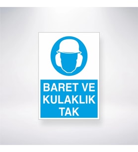 Baret ve Kulaklık Tak
