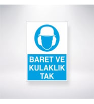 Baret ve Kulaklık Tak