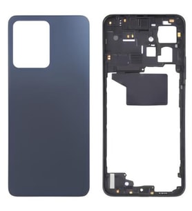 Xiaomi Redmi NOTE 12 - 4G - FULL KASA Arka Kapak Takım SİYAH