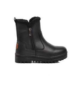 Ayakmod 23003-F Siyah İçi Polarlı Çocuk Bot