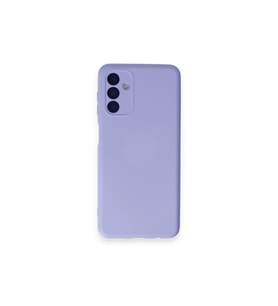 Samsung Galaxy A14 4g Kılıf Nano İçi Kadife Silikon - Lila