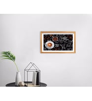 BK Home Coffee Tasarımlı Dekoratif Retro Ahşap Tablo-40