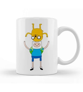 Jake And Finn Acrobatic Games Kupa Bardak Porselen