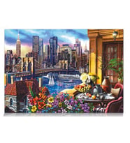 Star Puzzle Uyumayan Şehir Brooklyn 2000 Parçalık Puzzle