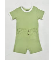 Kaşkorse İkili Bebek Takım 3-24 AY AD33655 (Fıstık Yeşili)