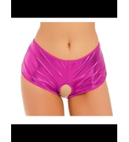 Fantezia Night Fantezi Pembe Özel Bölgeleri Açık Parlak Külot TG270047