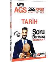 2025 MEB AGS KPSS Tarih Tamamı Çözümlü Soru Bankası HocaWebde Yayınları
