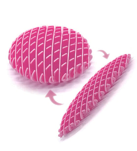 YENİ NESİL PEMBE SOLUCAN STRES OYUNCAĞI TOP ANAHTARLIKLI MODEL 2 ÖZELLİKLİ VIP NEW PİNK FIDGET WORM