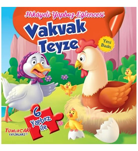 Vakvak Teyze - Hikayeli Yapboz Eğlencesi (6 Yapboz İle)