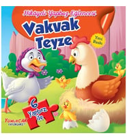 Vakvak Teyze - Hikayeli Yapboz Eğlencesi (6 Yapboz İle)