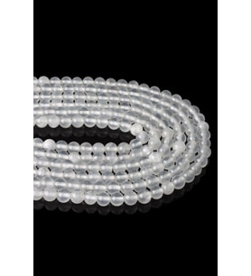 6 MM Selenit Taşı Dizi (Beyaz)