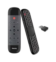 Wechip W2 Pro Kablosuz Klavye Uzaktan Kumanda Air Mouse