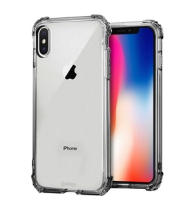 Blogy iPhone Xs Max ile Uyumlu Crystal Fit Kılıf Smoke Black