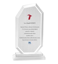 ODAK KUPA - Cam Plaketler - CM-006 A - 12x21 cm