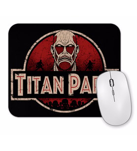 Attack On Titan Titan Park Mouse Pad