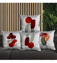 eJOYA Modern Tasarımlı 4'lü Yastık İçi Ve Kırlent Kılıfı 45cm 113706