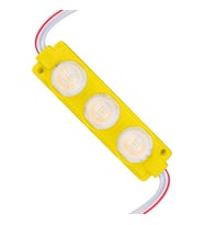12 Volt 3 Watt Sarı LED Modül - 74X20 Mm - 3030 Çip