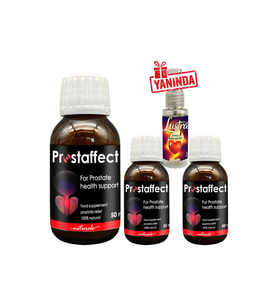 Prostaffect Erkeklere Özel 3 Adet 50 Ml Şurup + Yanında Lustra Masaj Yağı