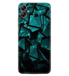 Samsung Galaxy A04E Kılıf Resimli Desenli Baskılı Silikon Green Prizmas 1348