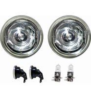 Sis Farı Seti Üniversal 90mm  2 Adet + H3 Ampül (Beyaz)