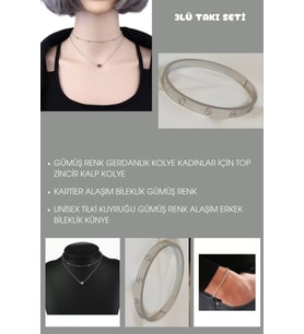 3'Lü Takı Seti ( FIRSAT ÜRÜNÜ ) -  SNJ-SET3007