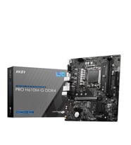 MSI PRO H610M-G DDR4 M2 PCIe NVME HDMI PCIe 16X v4.0 1700p mATX