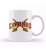 Cleveland Cavaliers  Logo Kupa Bardak Porselen