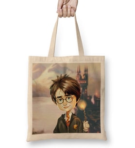 Harry Potter Fanart Bez Çanta Uzun Saplı
