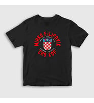 Presmono Unisex Çocuk Siyah Kickbox Ufc Mma Mirko Cro Cop T-Shirt 510131tt