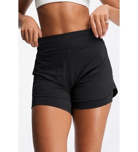 Nike Training Bliss Dri Fit 3" 2N1 Short Kadın 3 Cepli Taytlı 8cm Şort Siyah