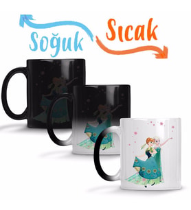Elsa Anna Olaf The Walt Disney Company Sihirli Kupa Bardak Porselen