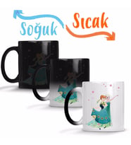 Elsa Anna Olaf The Walt Disney Company Sihirli Kupa Bardak Porselen