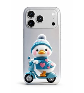 İPhone 17 Pro Max Novera Cozy Friends Collection Çift Katmanlı Essential Tough Telefon Kılıfı