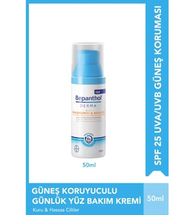 Bepanthol Derma Nemlendirici SPF25 Günlük Yüz Bakım Kremi