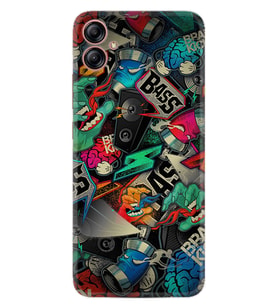 Samsung Galaxy A04E Kılıf Resimli Desenli Silikon Platinium Series Bass 1886
