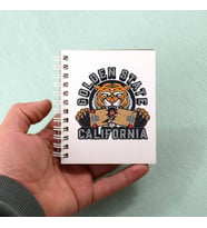 Golden State Motto Tasarım Hediyelik Not Defteri