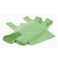 Arma Yeşil Market Poşeti Torbası - Hışır Atlet Poşet - Büyük Boy - 30 x 60 Cm. - 10 Kg.