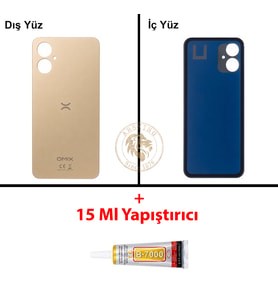 Omix Yapıştırıcı Omix X5 Gold Yapıştırıcı B-7000 Yapıştırıcı Arka Kapak Arka Cam Batarya Kapağı Lazer Kesim Kapak Pil Kapağı Back Cover